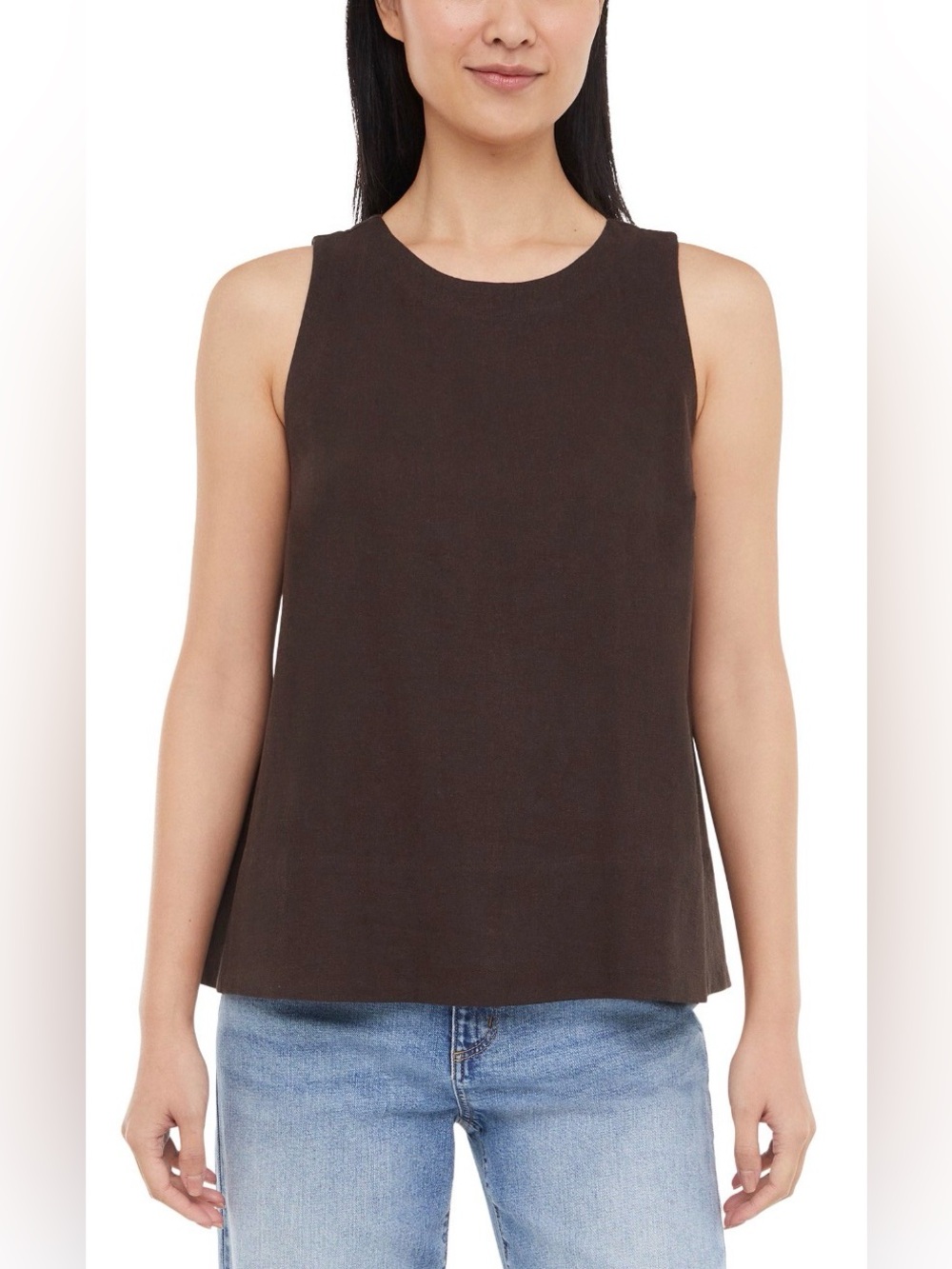 NWT Banana Republic Brown Sleeveless Tank Top size XL